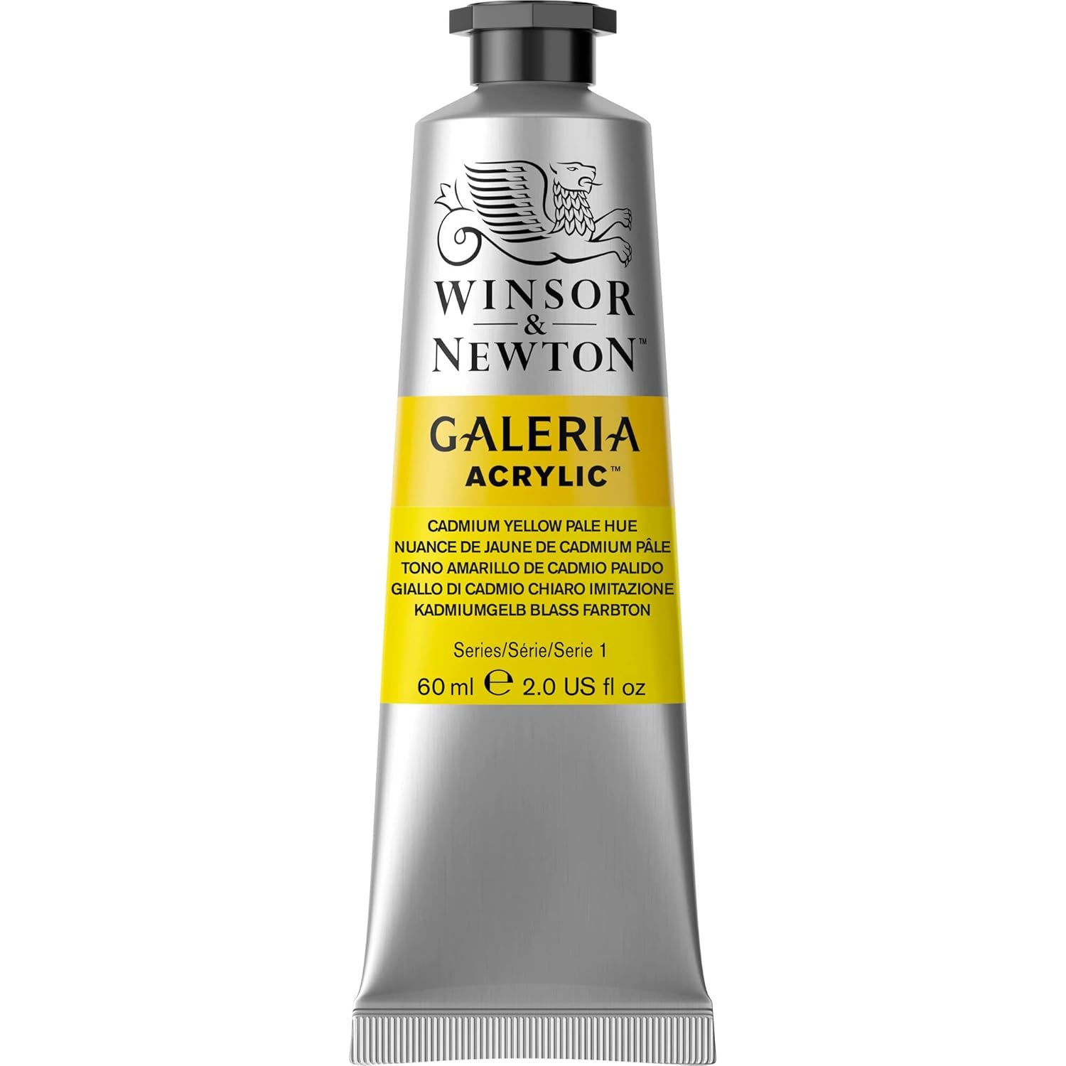 WINSOR & NEWTON GALERIA ACRYLIC COLOUR - CADIUM YELLOW PALE HUE(114)
